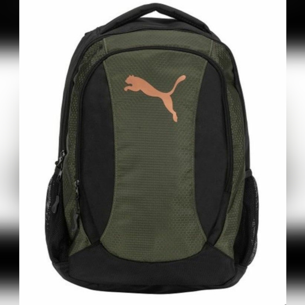🙀PUMA Equivalence Backpack in Dark Green/Black